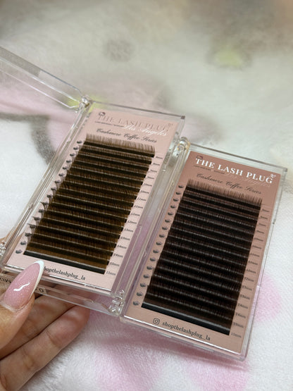 Caramel Cutie Mixed Trays - Cashmere Brown Lashes